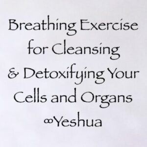 Breathing Exercise for Cleansing and Detoxifying Your Cells and Organs - channeled by Daniel Scranton - channeler of Arcturians