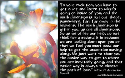 the easier path to the fifth dimension - the 9d arcturian council channeled by daniel scranton channeler of archangel michael