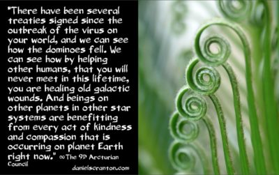 the covid-19 ripple effect throughout the galaxy - the 9th dimensional arcturian council - channeled by daniel scranton channeler of archangel michael