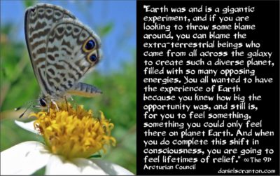 completing the earth experiment - the 9th dimensional arcturian council - channeled by daniel scranton channeler of archangel michael