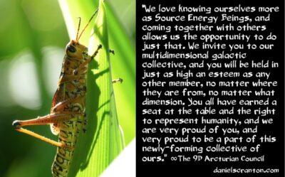 join our multidimensional galactic collective - the 9th dimensional arcturian council - channeled by daniel scranton, channeler of archangel michael