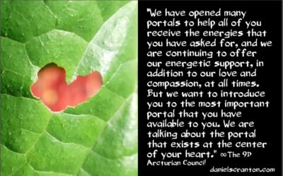 the portal you have within you - the 9th dimensional arcturian council - channeled by daniel scranton, channeler of archangel michael