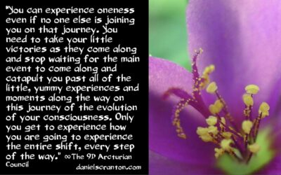 enjoy your personal shifts - the 9th dimensional arcturian council - channeled by daniel scranton channeler of archangel michael