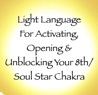 light language for activating opening & unblocking your 8th soul star chakra channeled by daniel scranton