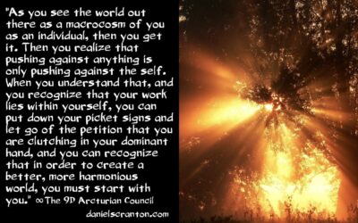 you are creating the new 5D earth - the 9th dimensional arcturian council - channeled by daniel scranton