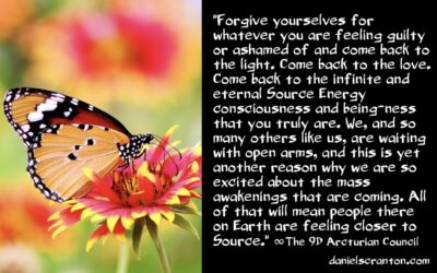sinning, forgiveness & moving closer to source - the 9d arcturian council - channeled by daniel scranton channeler of aliens