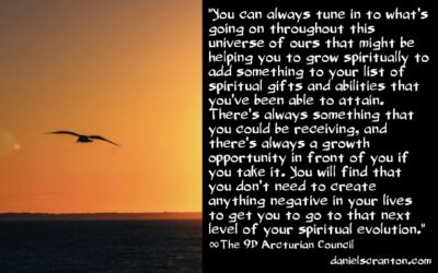 how to grow spiritually from what's happening now - the 9d arcturian council - channeled by daniel scranton channeler of aliens