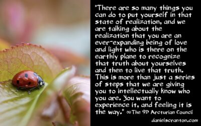 steps for getting closer to your higher self & source - the 9d arcturian council - channeled by daniel scranton channeler of aliens