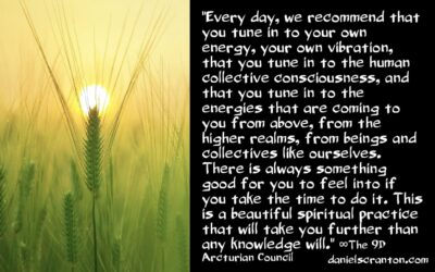 do this every day - the 9d arcturian council - channeled by daniel scranton channeler of aliens