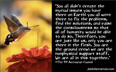you are members of our galactic team - the 9d arcturian council - channeled by daniel scranton channeler of aliens