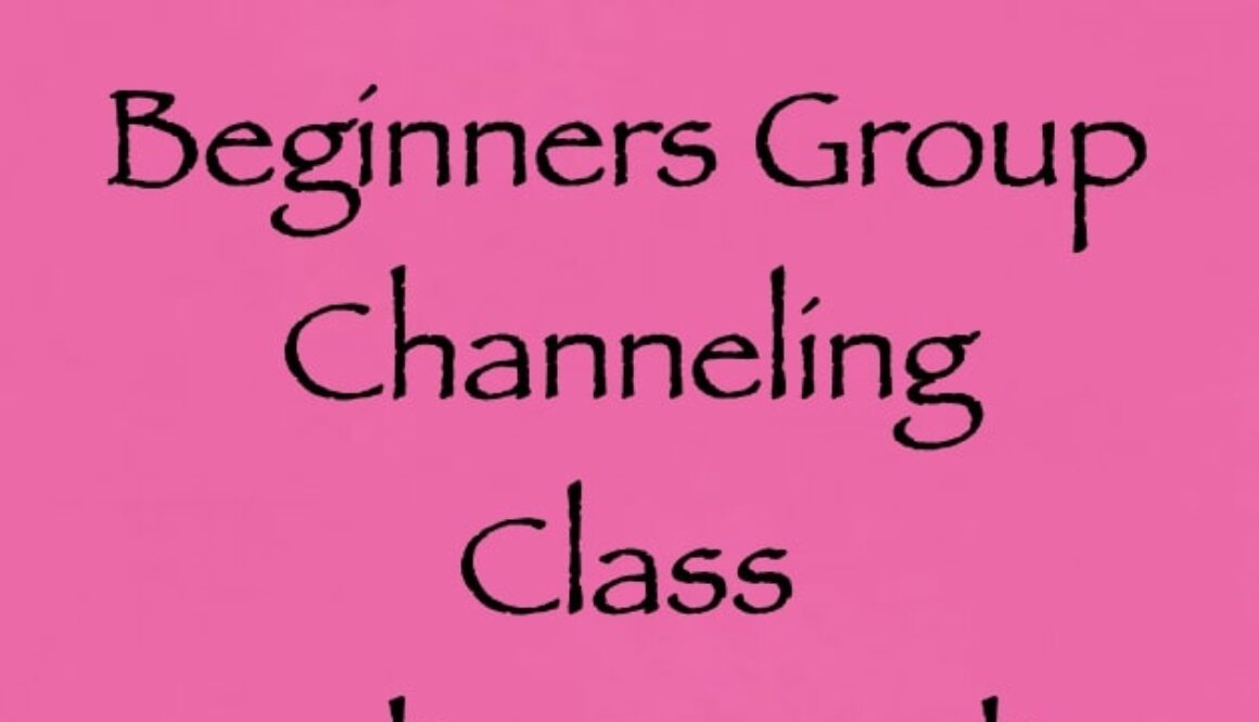 jan 2023 beginners group channeling class - audio recording with Daniel Scranton