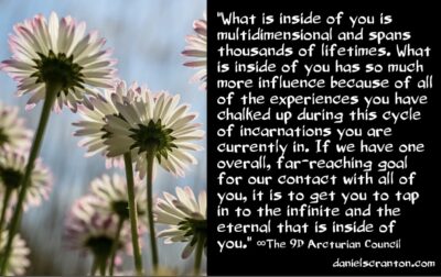 we're transmitting wisdom codes via this message - the 9d arcturian council - channeled by daniel scranton