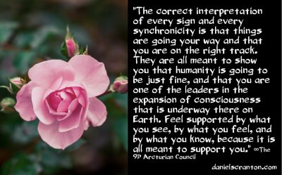 Interpreting the Signs from Your Guides & Us - the 9d arcturian council - channeled by daniel scranton - channeler of aliens