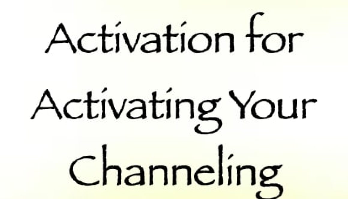 melchizedek's activation for activating your channeling abilities - order of melchizedek - channeled by daniel scranton