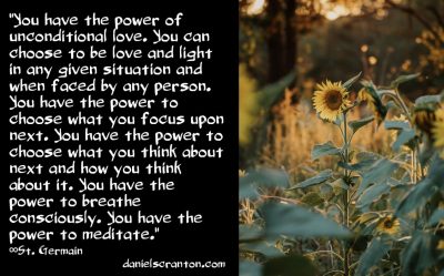 How Much Power Do You as a Human Have? - St. Germain, Channeled by Daniel Scranton - channeler of aliens
