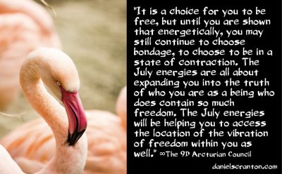 What the July 2024 Energies Will Bring You - The 9D Arcturian Council - channeled by daniel scranton