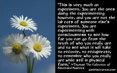 is humanity an experiment? - the 9d arcturian council - channeled by daniel scranton