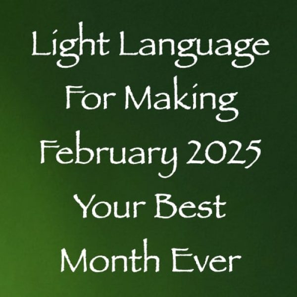 Light Language for Making February 2025 Your Best Month Ever ∞Pay What You Want