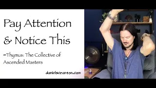 pay attention & notice this - thymus - channeled by daniel scranton