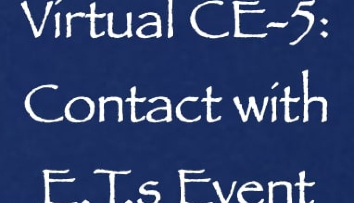 Virtual CE-5 Contact with E.T.s Event - with channeler Daniel Scranton