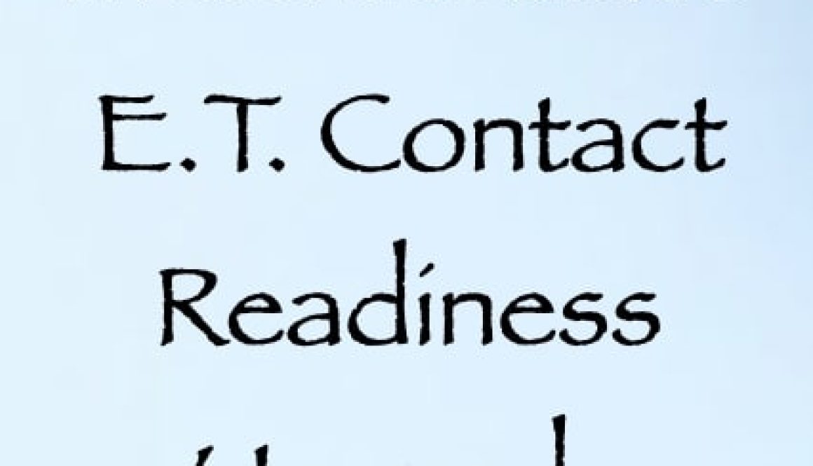 Melchizedek's E.T. Contact Readiness Upgrade - channeled by daniel scranton