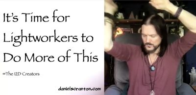 it's time for lightworkers to do more of this - the creators