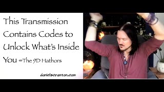 this transmission contains codes to unlock what's inside of you - the hathors