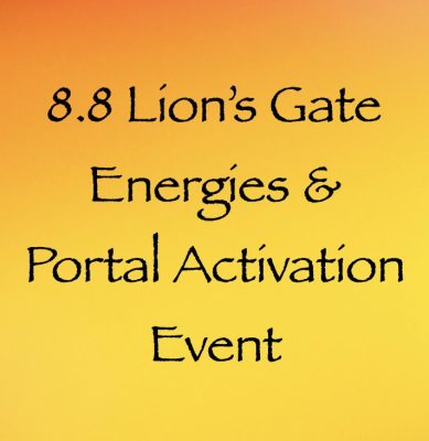 8.8 lion's gate event with the arcturian council