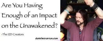 are you having enough of an impact on the unawakened? - the creators