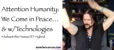 Attention Humanity: We Come in Peace…& with Technologies - ashanti