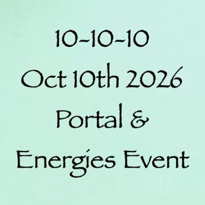 10.10.10 energies & portal event - with channeler Daniel Scranton