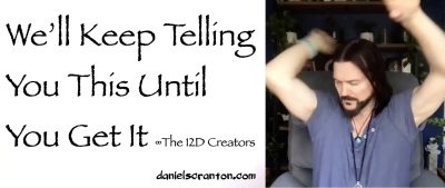 we'll keep telling you this until you get it - the creators