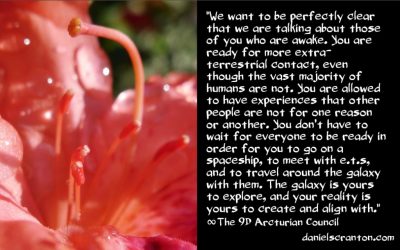 the age of full extra-terrestrial contact - the 9th dimensional arcturian council - channeled by Daniel Scranton channeler of archangel michael